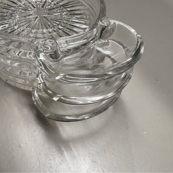 Vintage MCM Sip N Smoke Glass Coaster Ashtray Combo Set of 3 mid century modern - Picture 9 of 9